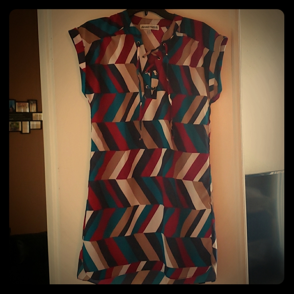 Multicolored Comfy Dress